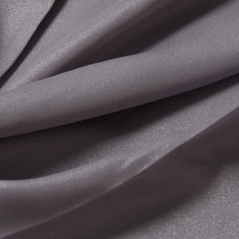 Shiny Silk Scarf - Light Gray Jilbaab