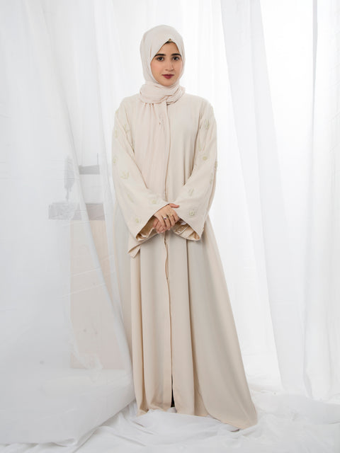 Liyana Abaya (Creamy White) Jilbaab