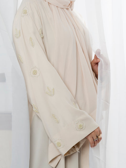 Liyana Abaya (Creamy White) Jilbaab