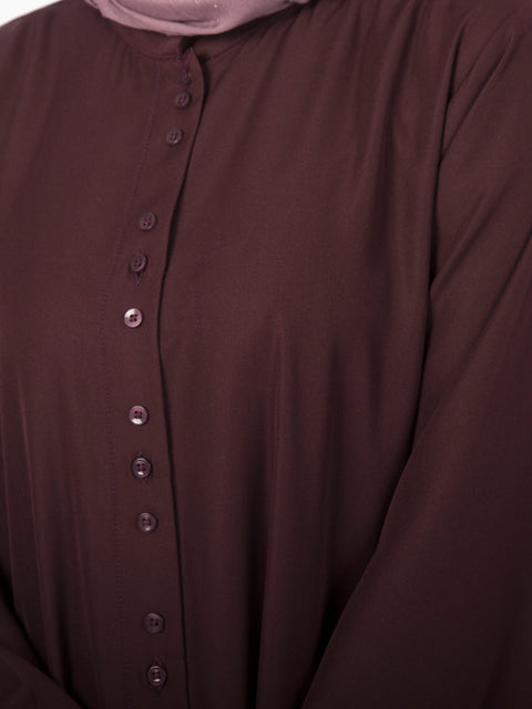 Everyday Minimalist Abaya (Plum) Jilbaab