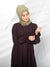 Frill Sleeves Abaya (Mulberry) Jilbaab