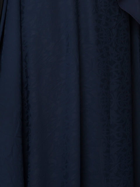 Twilight Embossed Set (Navy Blue) Jilbaab