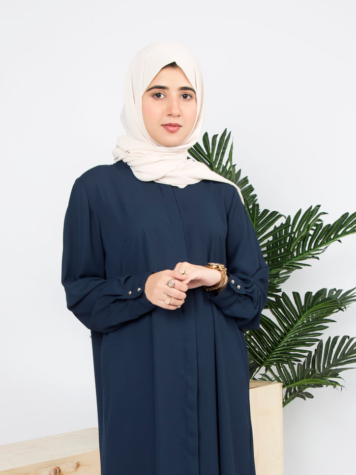 Modest Co-ord Set (Navy Blue) Jilbaab