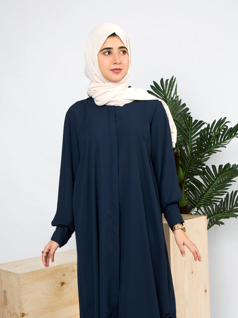 Modest Co-ord Set (Navy Blue) Jilbaab