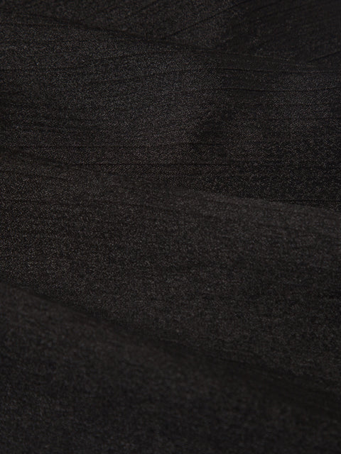 Crinkle Silk - Shimmery (Black) Jilbaab
