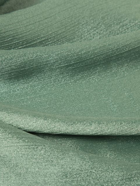 Crinkle Silk - Shimmery (Sea Green) Jilbaab