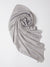 Crinkle Silk - Shimmery (Silver) Jilbaab