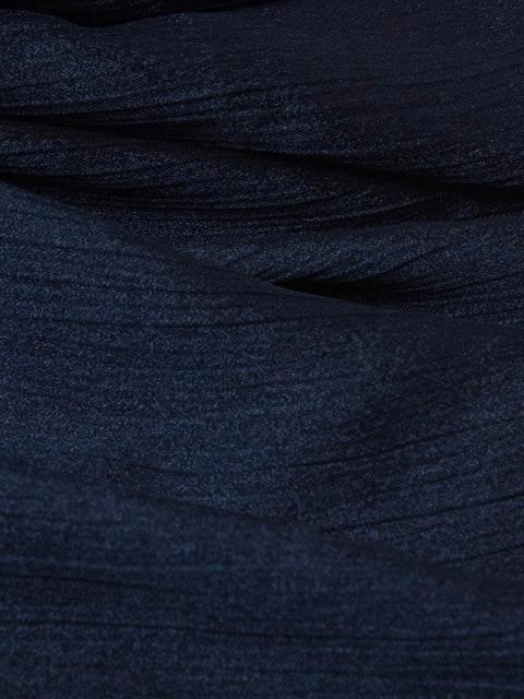 Crinkle Silk - Shimmery (Midnight Blue) Jilbaab