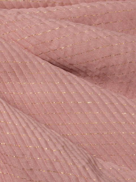 Crinke Gold Foil (Candy Pink) Jilbaab