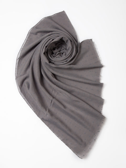 Dotted (Light Gray) Jilbaab