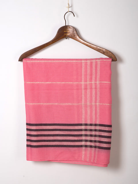 Shimmer Lined Scarf (Candy Pink) Jilbaab