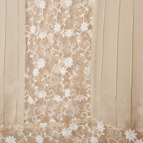 Formal Lace Scarf - Camel Jilbaab