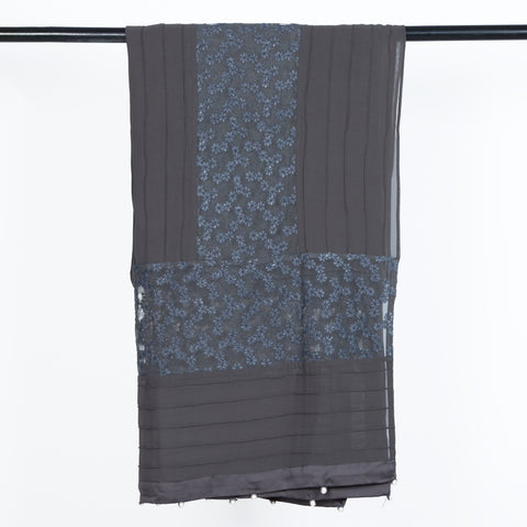 Formal Lace Scarf - Grey Jilbaab