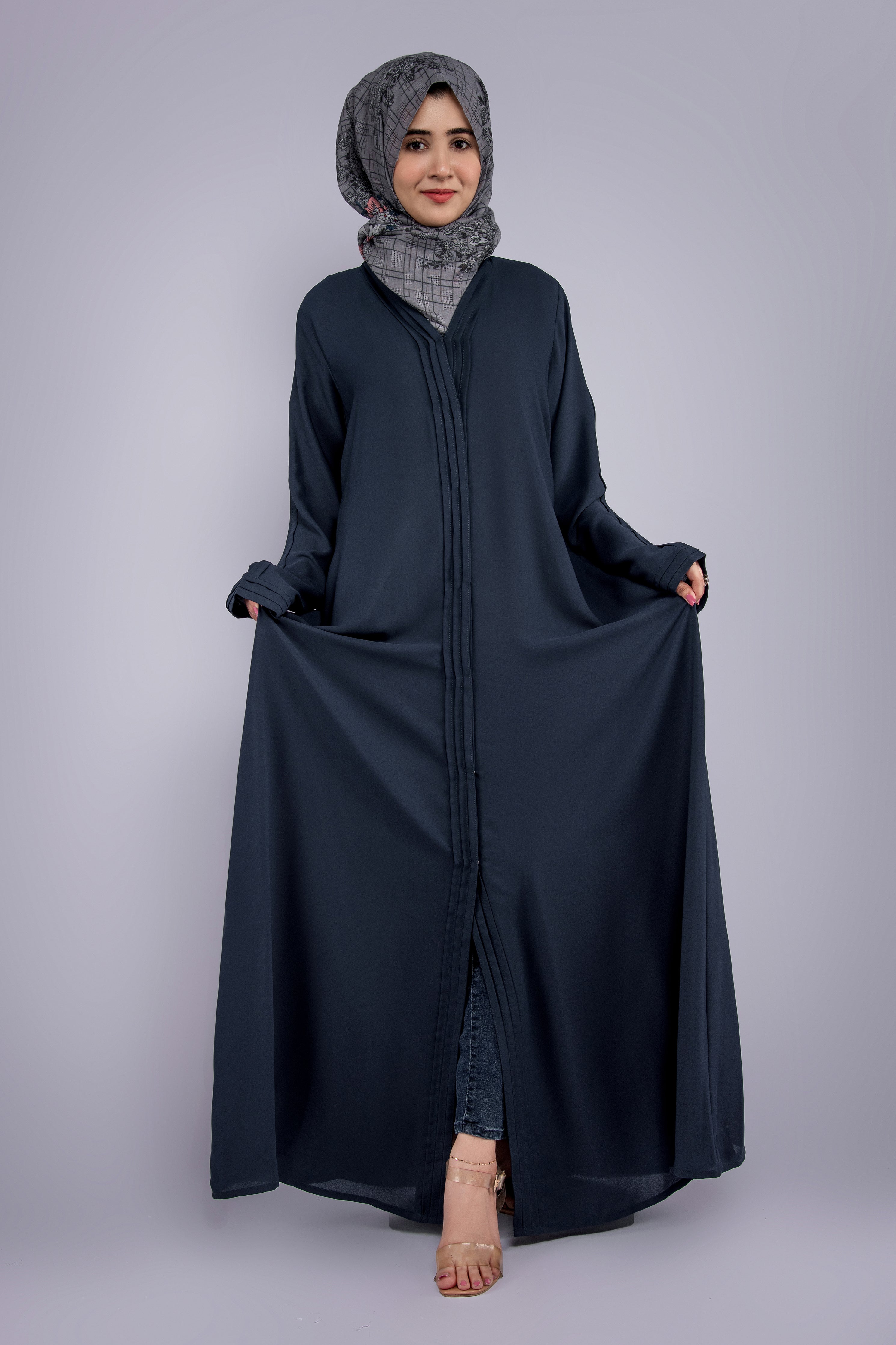 Navy on sale blue abayas