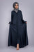 Classic Pleated Abaya (Navy Blue) Jilbaab