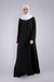 Classic Pleated Abaya (Black) Jilbaab