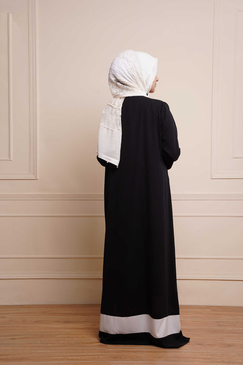 Color Blocked Jilbaab