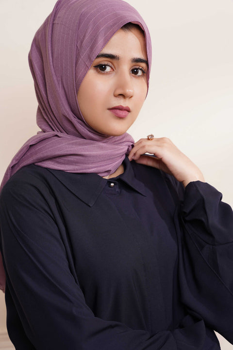 Flare Sleeved Abaya (Navy Blue) Jilbaab