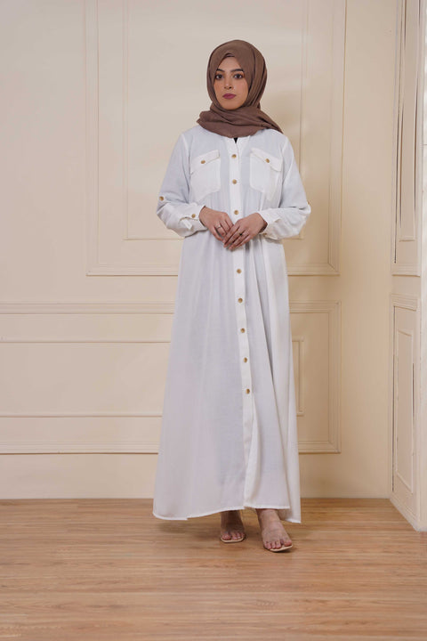 White Beauty Jilbaab