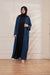 Classic Outer Draped with Inner (Teal Blue) Jilbaab