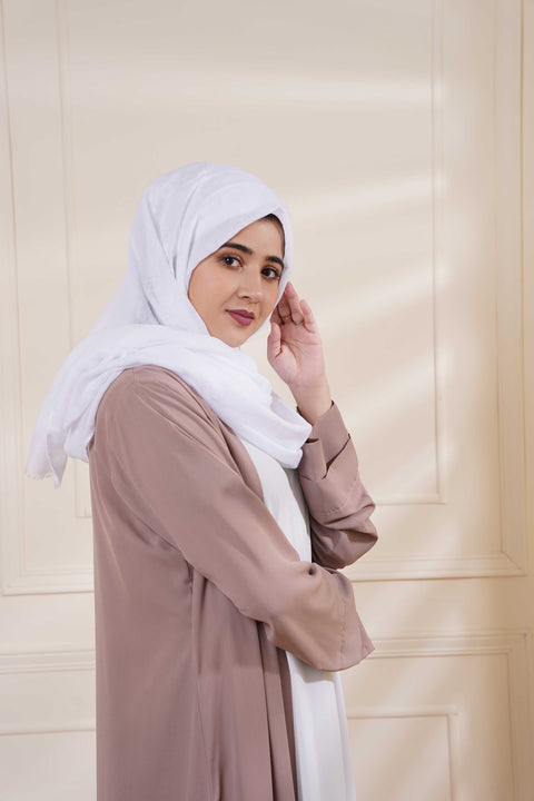 Classic Outer Draped with Inner (Camel) Jilbaab