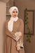 Selena Embroidered Abaya (Sandy Brown) Jilbaab