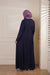 Belted Abaya with Pockets Jilbaab
