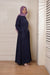 Belted Abaya with Pockets Jilbaab