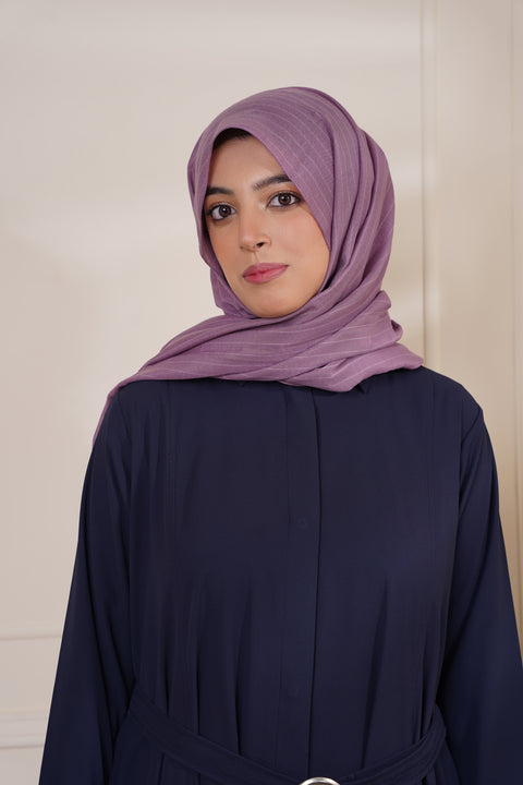 Belted Abaya with Pockets Jilbaab